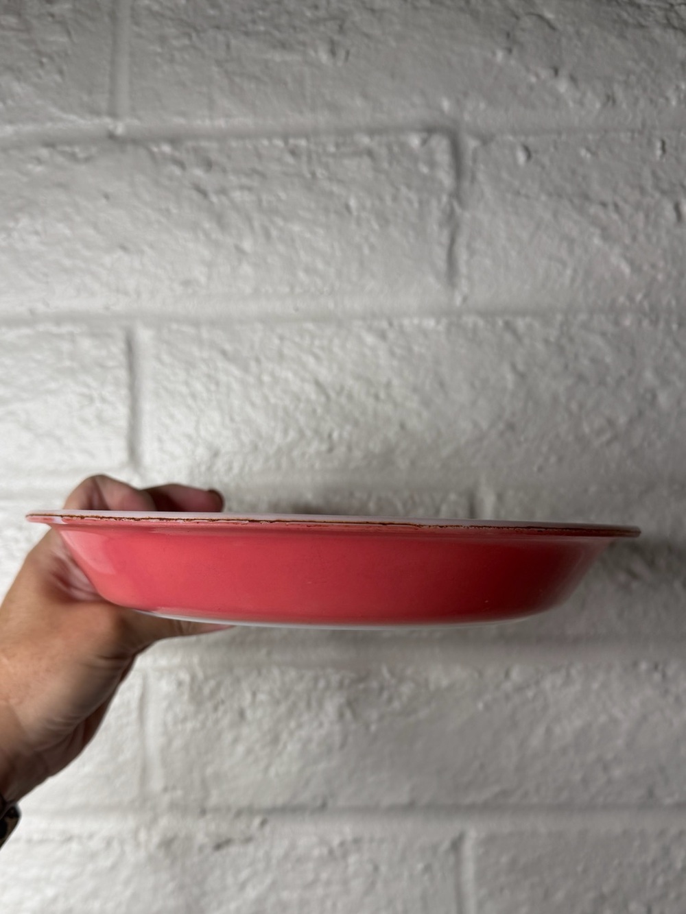 Vintage Pyrex 909 Pink Flamingo Pie Plate